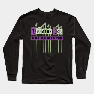 Villains Day Marquee Long Sleeve T-Shirt